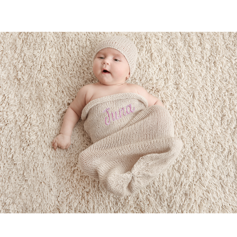 Hydrofiele Baby Doek met Naam